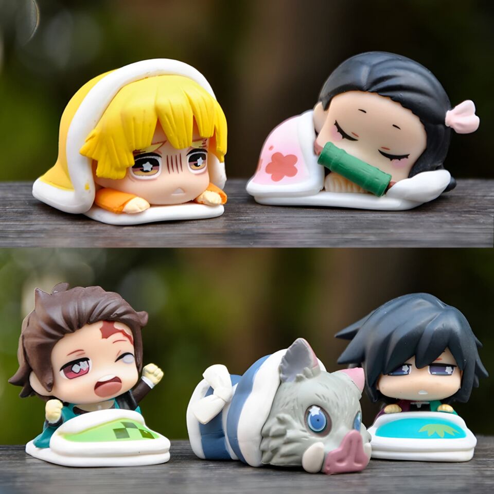Demon Slayer Uyuyan Figürleri