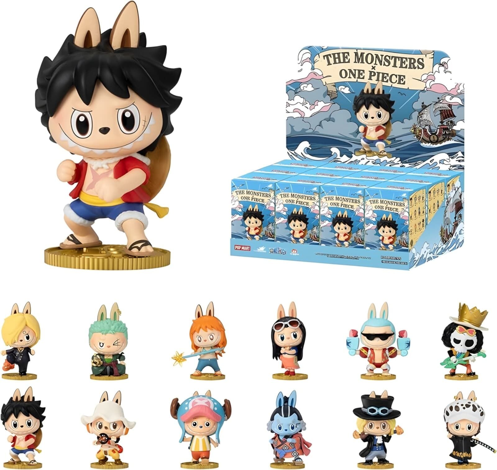 The Monster x One Piece figürleri