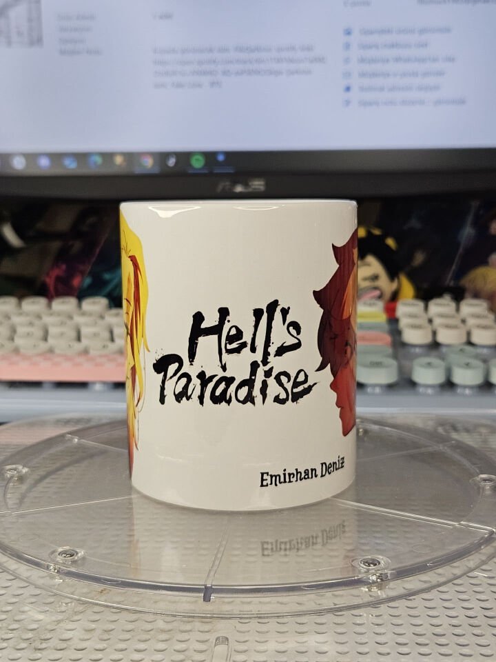 Hell's Paradise Porselen Kupa