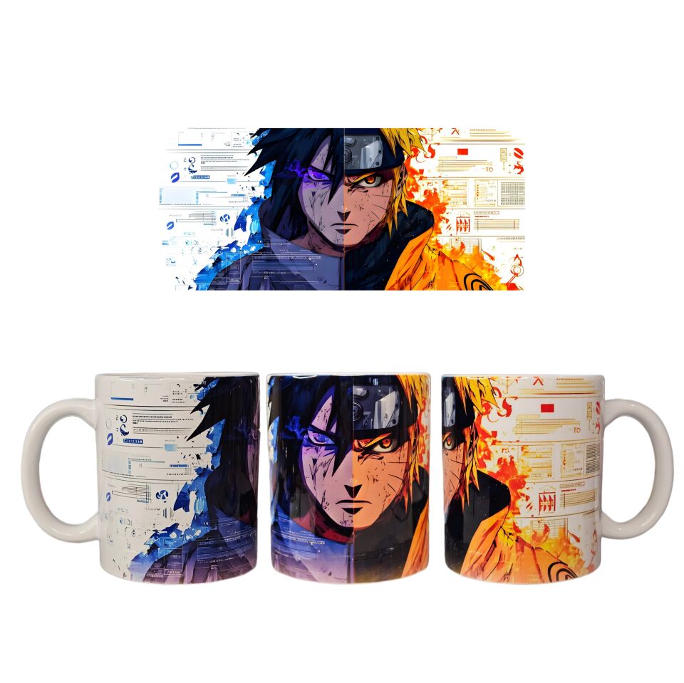 Sasuke & Naruto Porselen Kupa