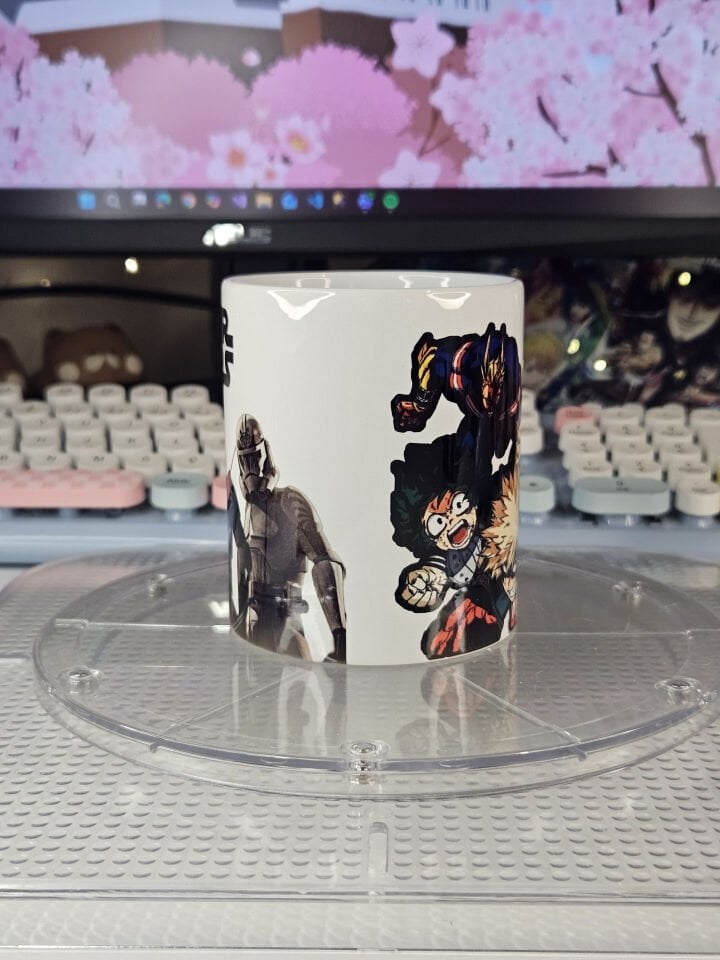 Star Wars & My Hero Academia Porselen Kupa