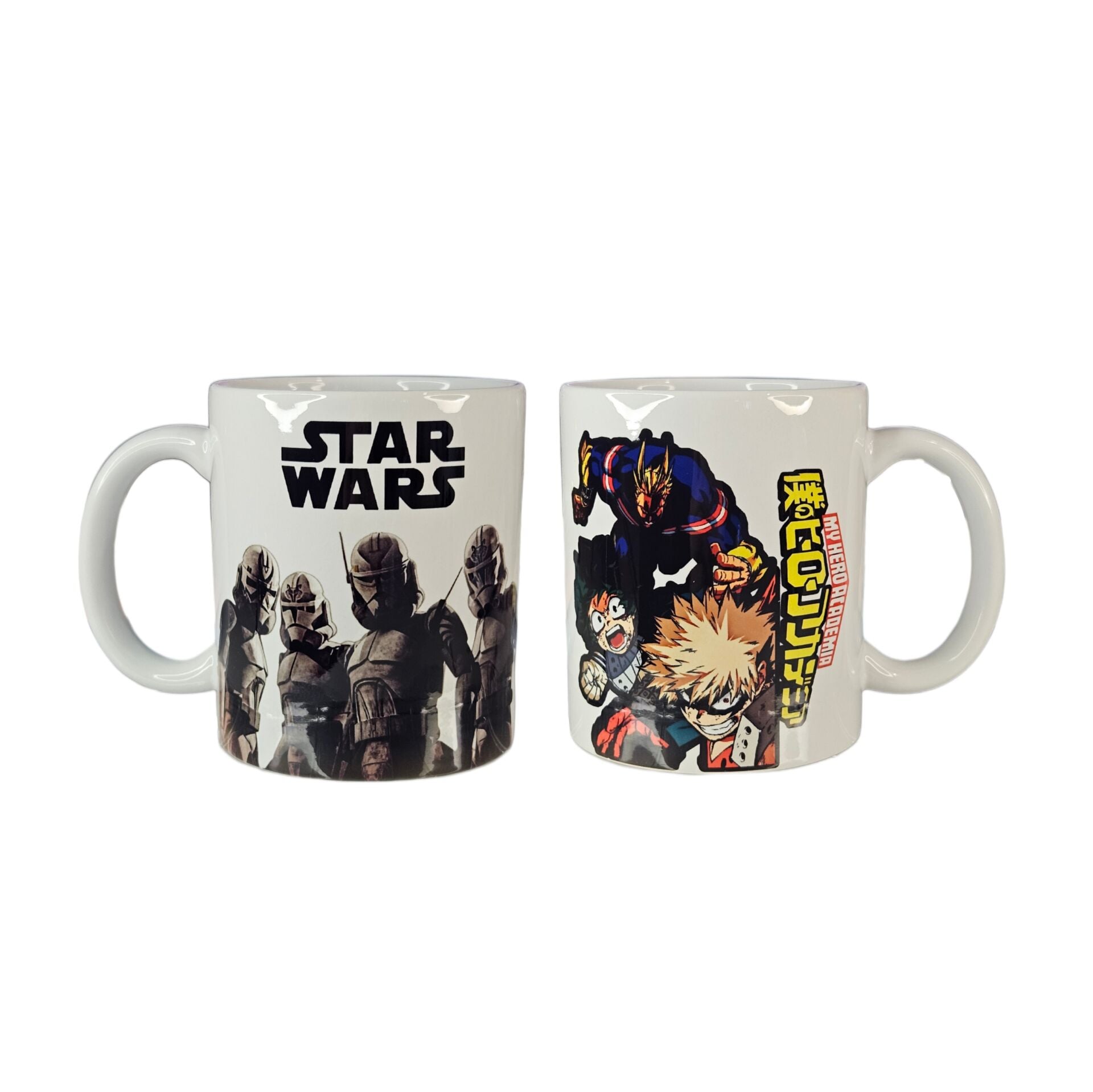 Star Wars & My Hero Academia Porselen Kupa