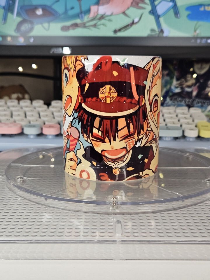 Toilet-Bound Hanako-kun Simli Porselen Kupa