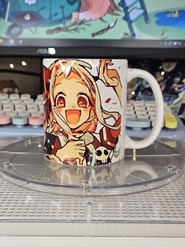 Toilet-Bound Hanako-kun Simli Porselen Kupa