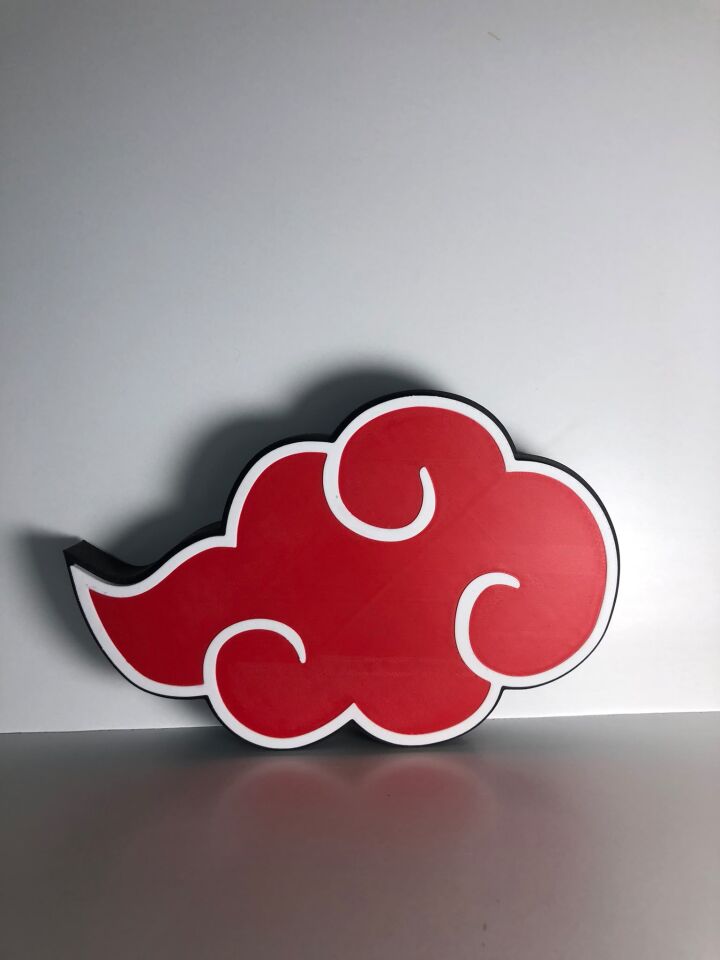 Akatsuki Bulutu – Özel 3D Tasarım Dekor