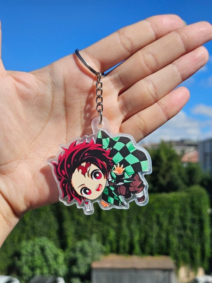 Demon Slayer Akrilik Anahtarlıkları