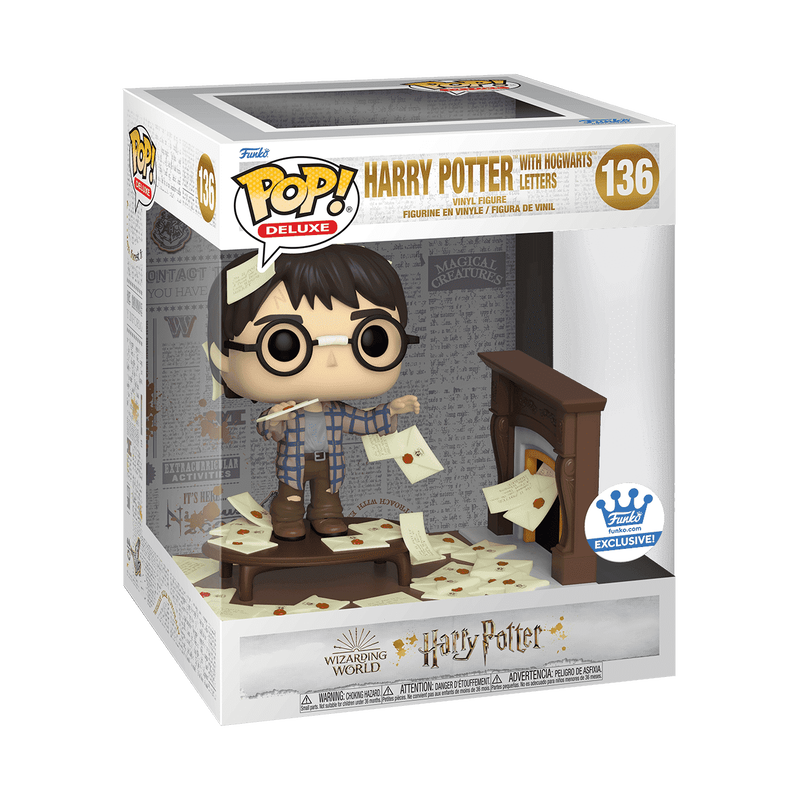 Harry Potter Anniversary Harry Potter with Hogwarts Letters Exclusive POP Figure