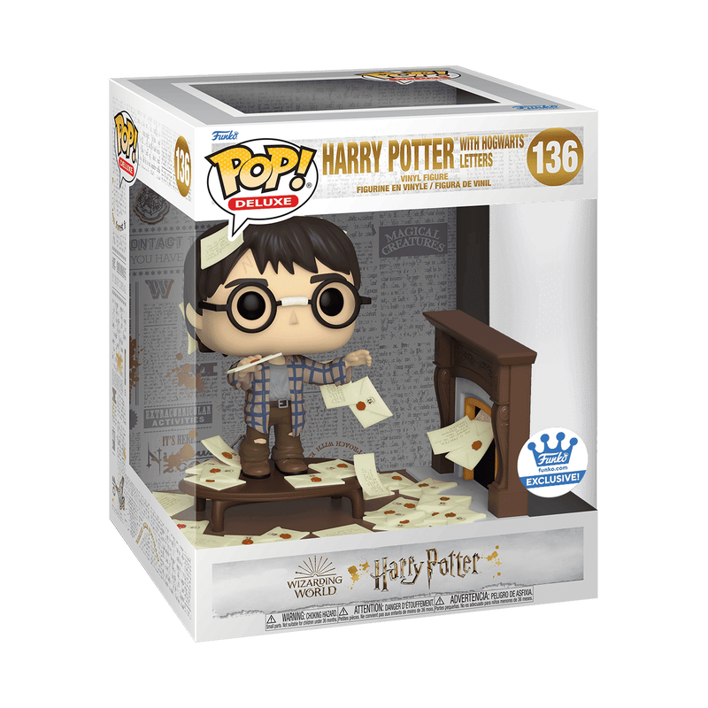 Harry Potter Anniversary Harry Potter with Hogwarts Letters Exclusive POP Figure
