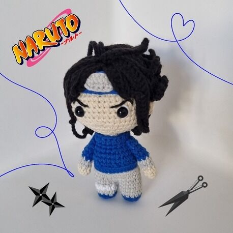 Sasuke Örgü Figür