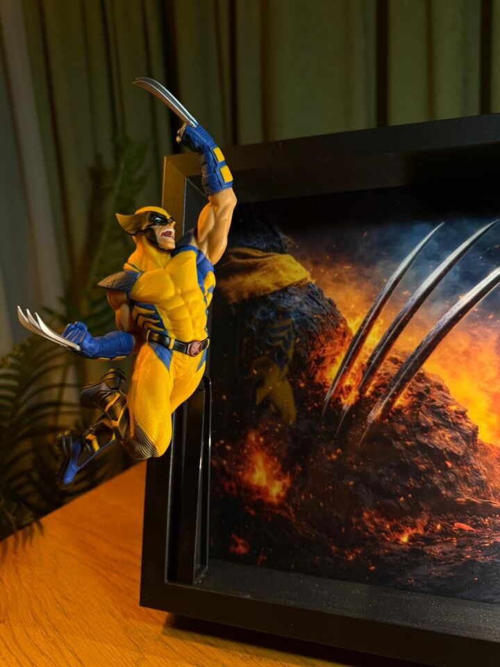 Wolverine Figürlü Dekoratif Çerçeve