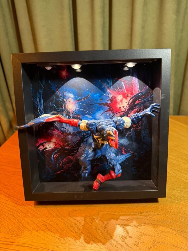 Venom Figürlü Dekoratif Çerçeve