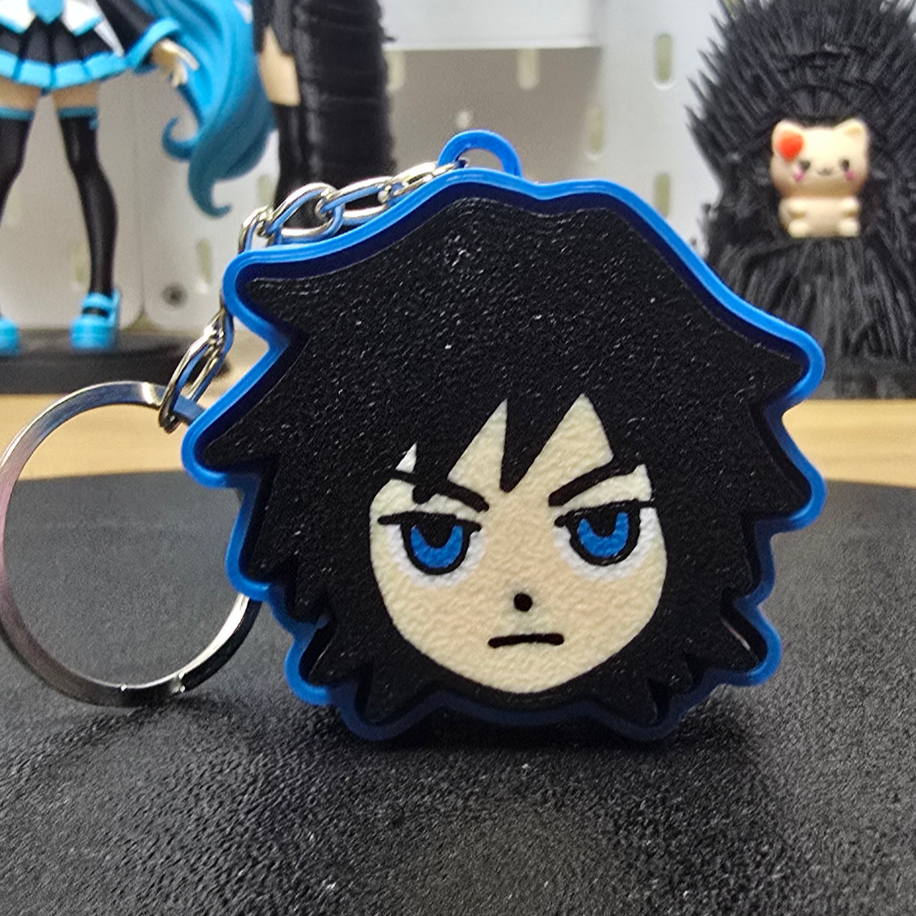 Demon Slayer Clickerlı Anahtarlık Seti